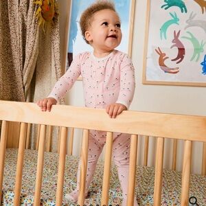 Magnetic Me Pink Baa Baa Baby Footie Newborn (5-8 lbs)